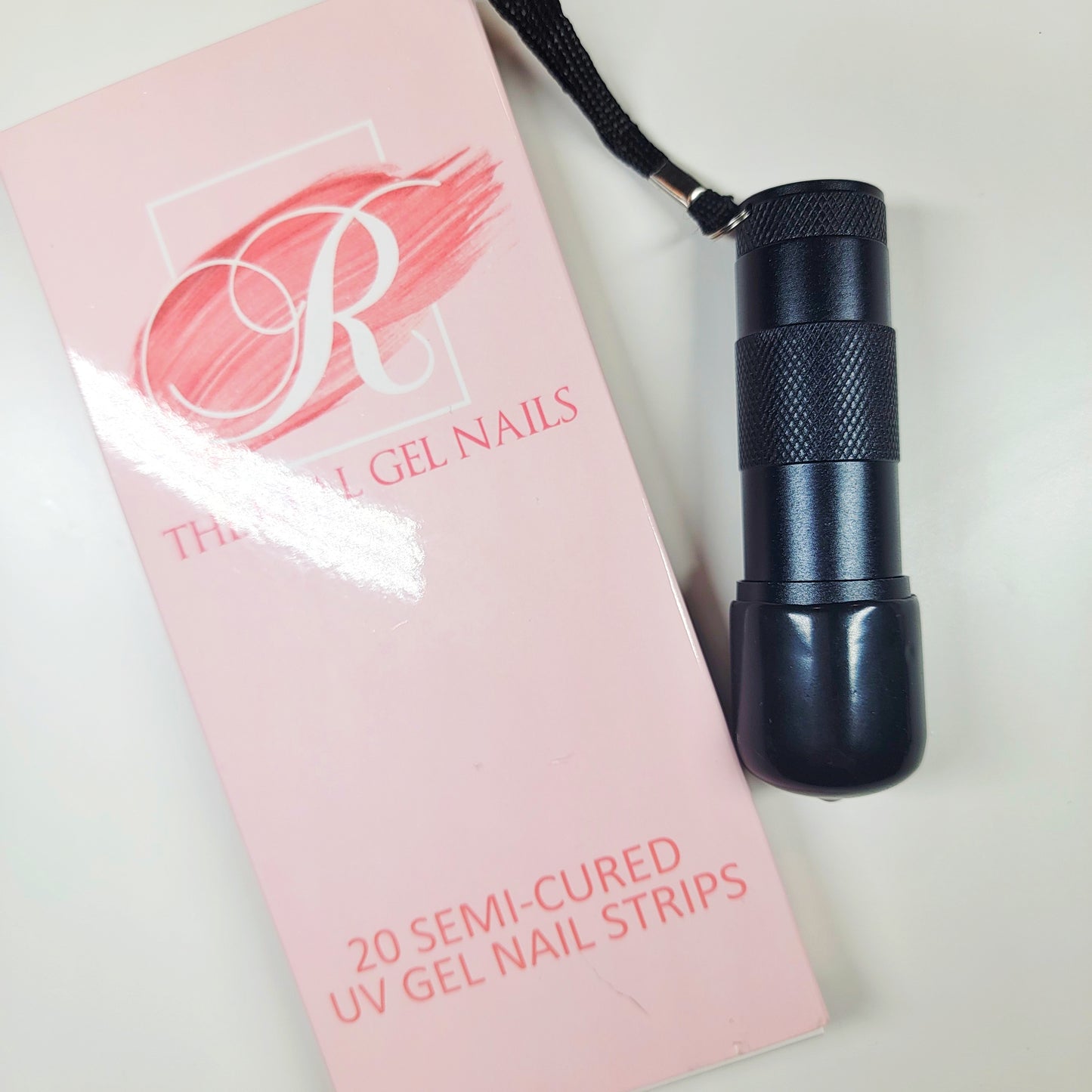 Portable UV light with silicone head