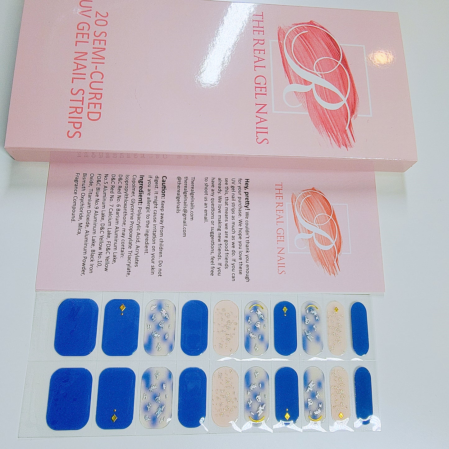 Blue Heaven (For wider nails)